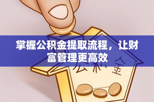 武清掌握公积金提取流程，让财富管理更高效