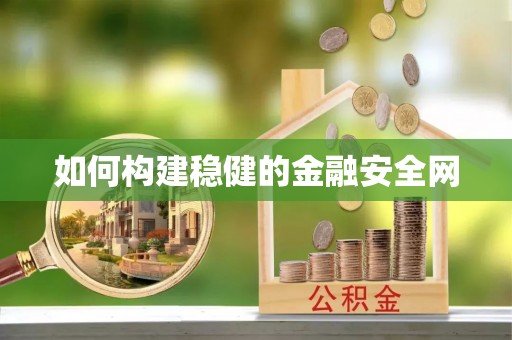 武清如何构建稳健的金融安全网