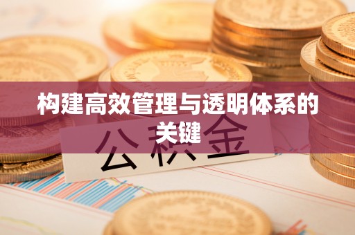武清构建高效管理与透明体系的关键