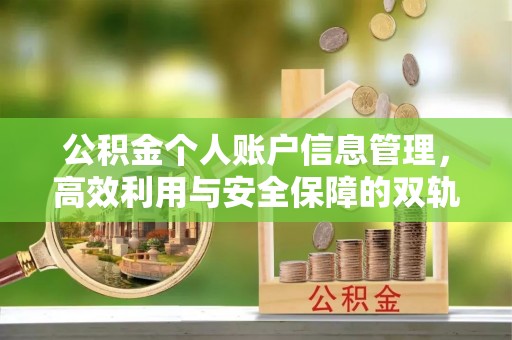 武清公积金个人账户信息管理，高效利用与安全保障的双轨并行