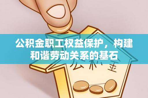 武清公积金职工权益保护，构建和谐劳动关系的基石