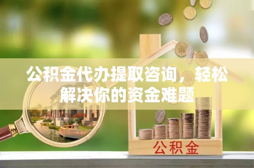 武清公积金代办提取咨询，轻松解决你的资金难题