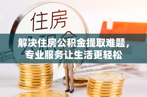武清解决住房公积金提取难题，专业服务让生活更轻松