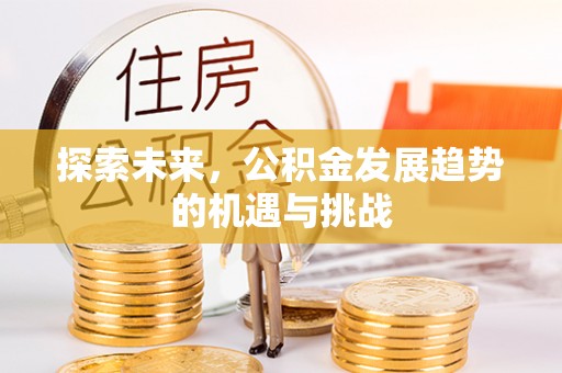 武清探索未来，公积金发展趋势的机遇与挑战