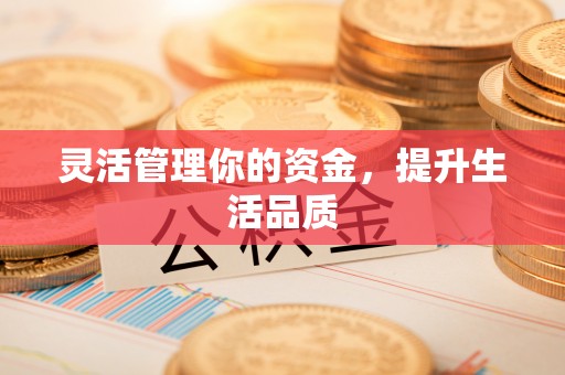 武清灵活管理你的资金，提升生活品质