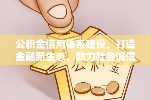 武清公积金信用体系建设，打造金融新生态，助力社会诚信发展