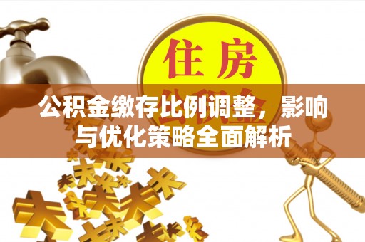 武清公积金缴存比例调整，影响与优化策略全面解析