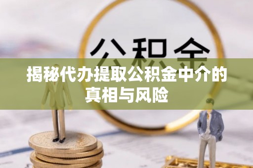 武清揭秘代办提取公积金中介的真相与风险