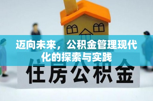 武清迈向未来，公积金管理现代化的探索与实践