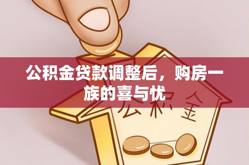 武清公积金贷款调整后，购房一族的喜与忧