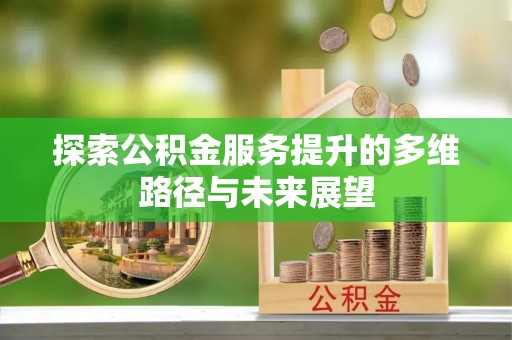 武清探索公积金服务提升的多维路径与未来展望