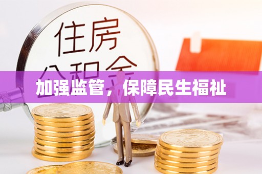 武清加强监管，保障民生福祉