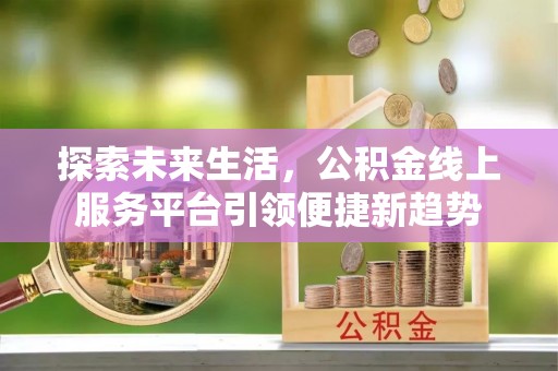 武清探索未来生活，公积金线上服务平台引领便捷新趋势