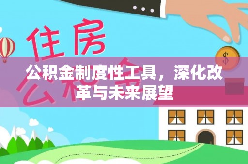 武清公积金制度性工具，深化改革与未来展望