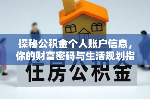 武清探秘公积金个人账户信息，你的财富密码与生活规划指南