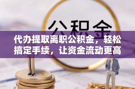 武清代办提取离职公积金，轻松搞定手续，让资金流动更高效
