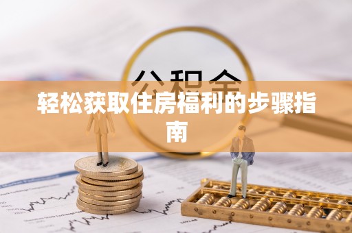 武清轻松获取住房福利的步骤指南