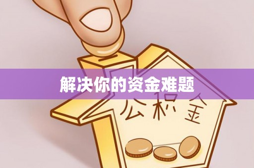 武清解决你的资金难题