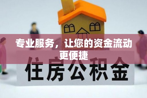 武清专业服务，让您的资金流动更便捷