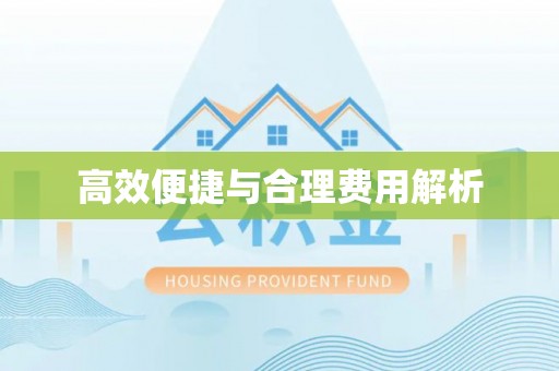 武清高效便捷与合理费用解析
