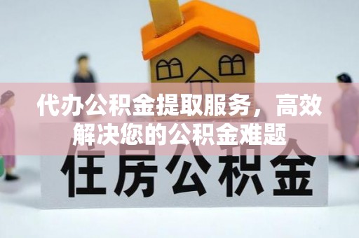 武清代办公积金提取服务，高效解决您的公积金难题