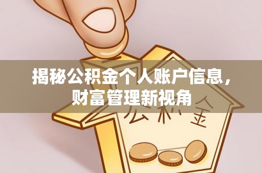 武清揭秘公积金个人账户信息，财富管理新视角