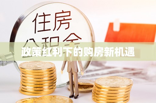 武清政策红利下的购房新机遇