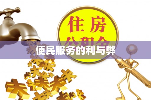 武清便民服务的利与弊